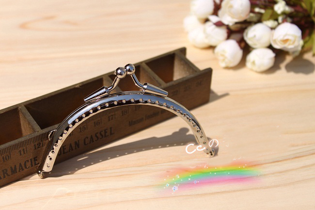Fermoir porte monnaie metal 11cm