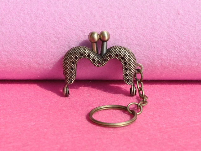 Fermoir porte monnaie pas cher 4cm
